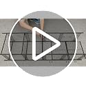 Nandae 5-Tier Metal Bathroom Storage Shelf Black - Heavy Duty Towel Rack & Organizer