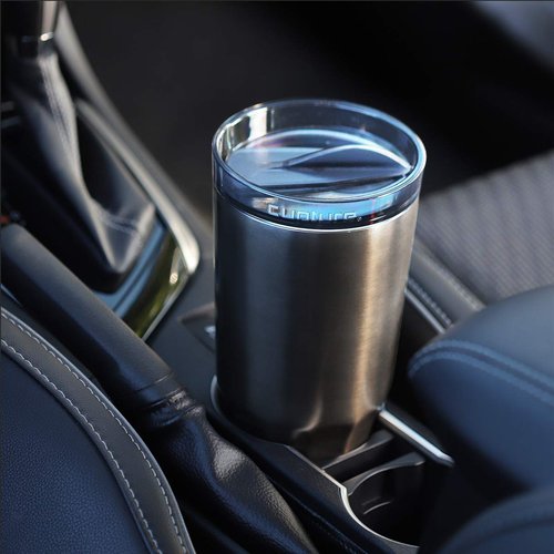 Cupture Travel 32 oz Vacuum Insulated Stainless Steel Tumbler Cup (Titanium Grey)