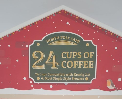 Holiday Coffee Advent Calendar Gift Set - 24 Premium Single-Serve 100% Arabica Holiday Flavored Coffees