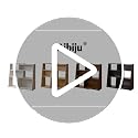Aibiju Black 4-Tier Expandable Corner & Straight Bookshelf - Space-Saving Ladder Bookcase
