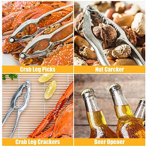 32-Piece Crab and Lobster Crackers Set Kitchen Seafood Tools
