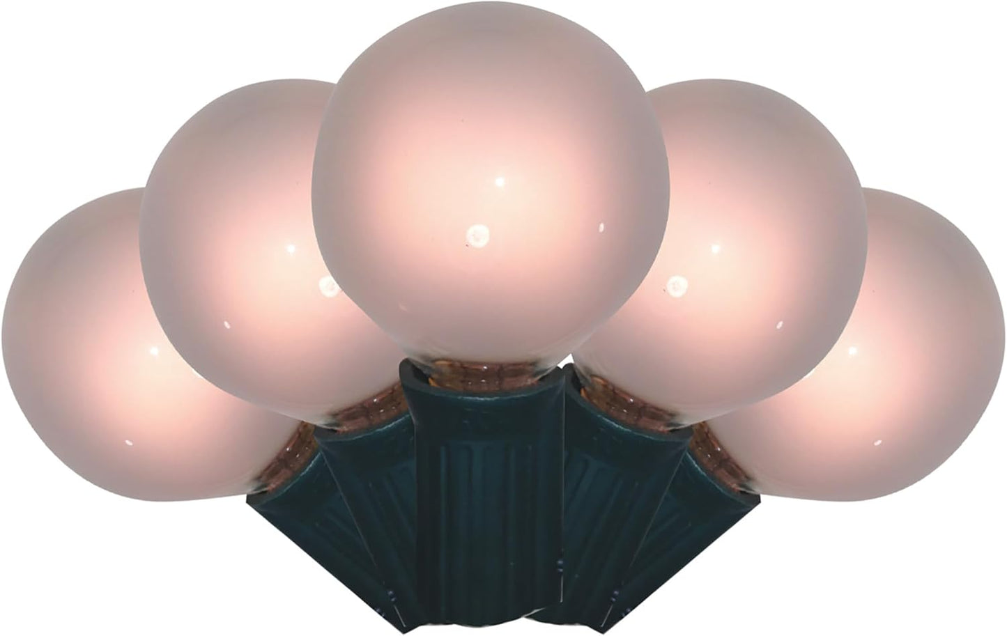 Frosted Clear G40 String Lights - 25 Count Decorative Lighting by Brite Star