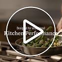 Calphalon 10-Inch Brushed Stainless Steel Fry Pan with Turbo Heat Tech, Oven Safe