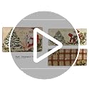 Certified International Holiday Wishes Dinnerware Set for 4 - 16 Pieces, Multicolored Christmas Tableware