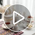 White Porcelain British Royal Tea Set for 6 with Teapot Saucer & Accessories