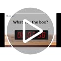 Ousmile Plug-in Digital Stopwatch & Timer with Remote, Countdown & Interval for Gym