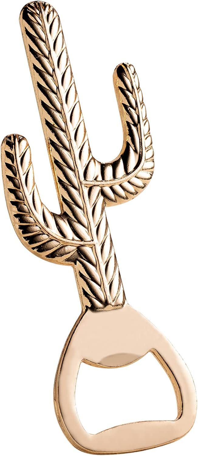 50Pieces/Packs Cactus Bottle Opener for Mexican Theme Wedding/Bridal Shower/Birthday/Baby Shower/Fiesta Party Favors,Gifts,Decorations or Souvenirs for Guests, Mexico Centerpieces for tables