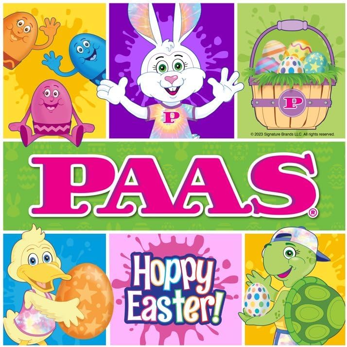 PAAS Deluxe Easter Egg Decorating Kit - Fun & Creative Family Activity | Perfect for All Ages
