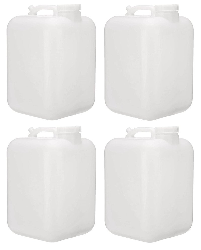 North Mountain Supply 5 Gallon Vented Plastic Hedpak/Carboy - Pack of 4