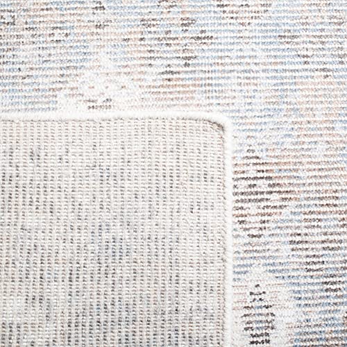 SAFAVIEH Restoration Vintage Collection Runner Rug 2'3 x 7', Beige & Sand, Handmade Wool