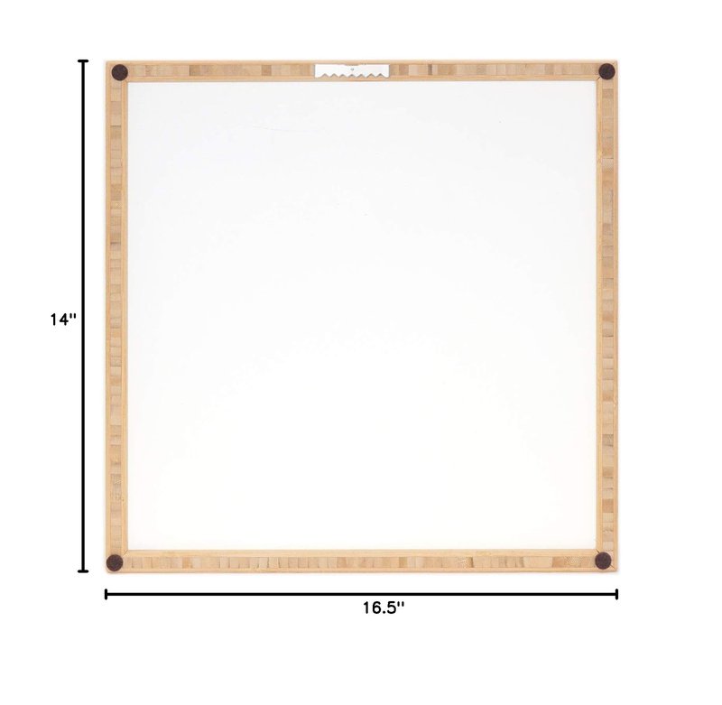 Deny Designs Bree Madden Bamboo Framed Wall Art, 14 in x 16.5 in, Sea Wave