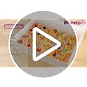 Moretoes 20pcs Large 19x14x4in Cake Boxes with Window - Auto-Popup, Clear Window, Food-Grade Paperboard, Cake & Pastry Packaging