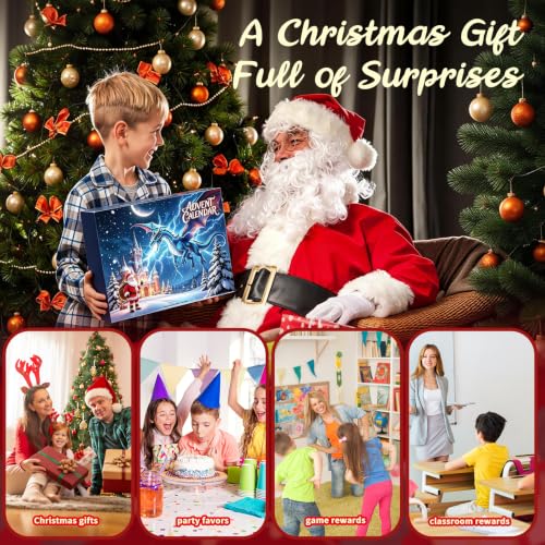 Axxdewow D&D Dice Advent Calendar 2026 with 28 Polyhedral Dice & Sword Storage Cases