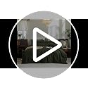 King Size Washed Cotton Linen Feel Duvet Cover Set - Olive Green, 104x90 Inches