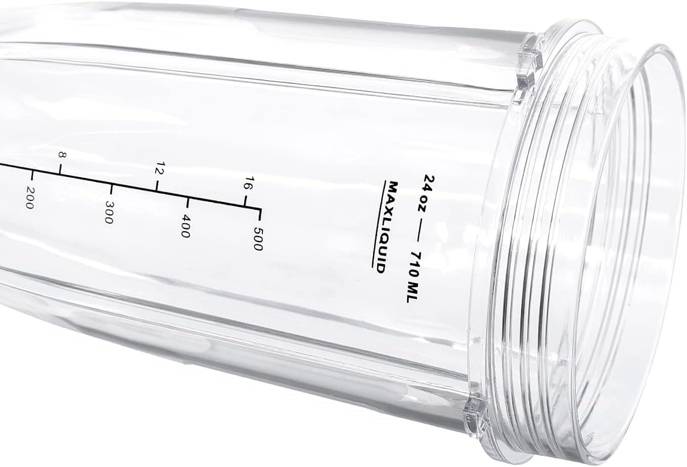Ninja Replacement Blender Cups - 24 Oz with Lids (2 Pack) for Auto iQ Models & Foodi Blenders