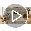 Grey 9x12 Modern Geometric Area Rug Non-Slip Soft Carpet for Living Room