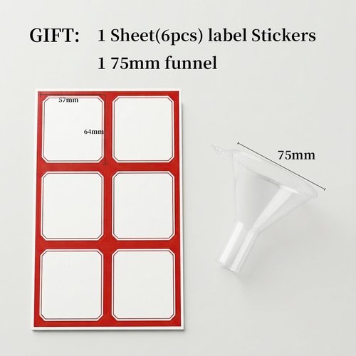 2 Pack 1 Gallon Heavy-Duty HDPE Plastic Jugs - Square Empty Carboy Jars with Leakproof Lids for Liquid Storage or Used Oil