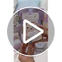 Birthday Gift Basket for Women with Vanilla Coconut - Sage Green