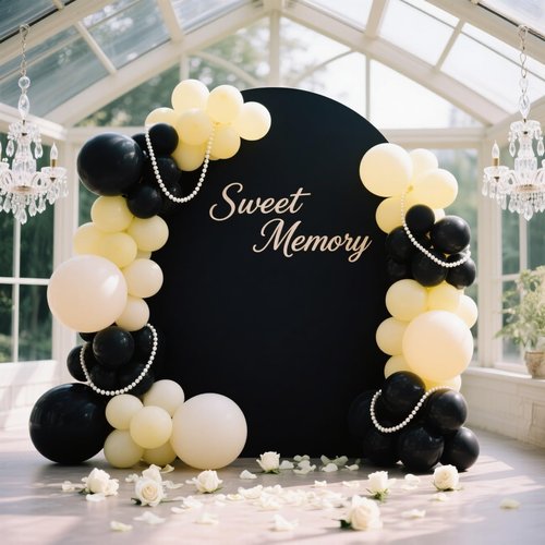 Black Balloons 100 Pack - 12 Inch Matte Latex Helium-Ready for Elegant Birthday & Wedding Decor