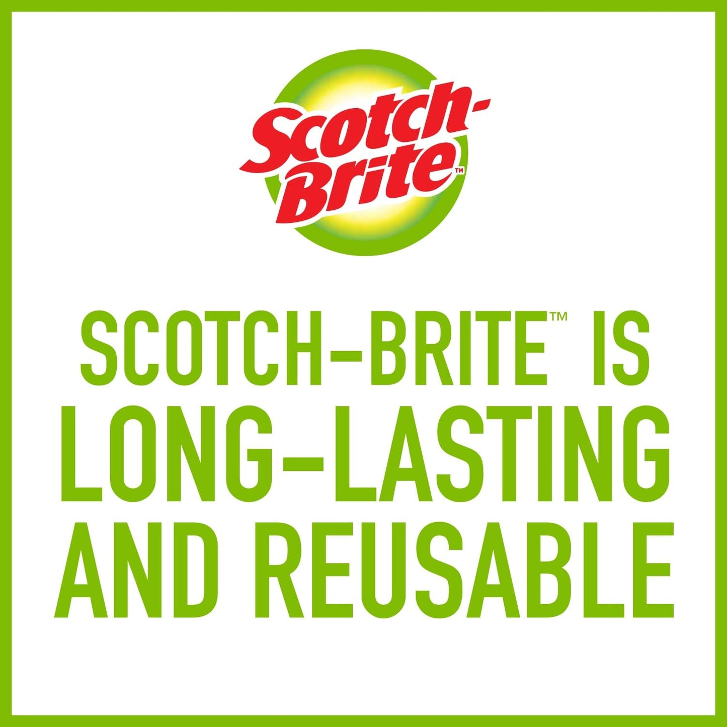 Scotch-Brite Soap Control Dishwand Brush Refills, Non-Scratch Scrub Brush Heads, Durable & Odor-Resistant, 3 Count (6 Total Refills)