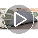 Warmstar 9' x 12' Non-Slip Waterproof Felt Rug Pad - 1/4 Inch Thick, Natural Rubber Backing for Hardwood Floors