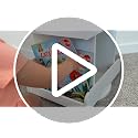 Kids Rotating Bookshelf Tower - Spinning Bookcase for Toddlers & Kids