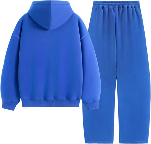 Aelfric Eden Sweatsuits | Women's Fall Fleece Tracksuit Set - Oversized Hoodie & Baggy Sweatpants