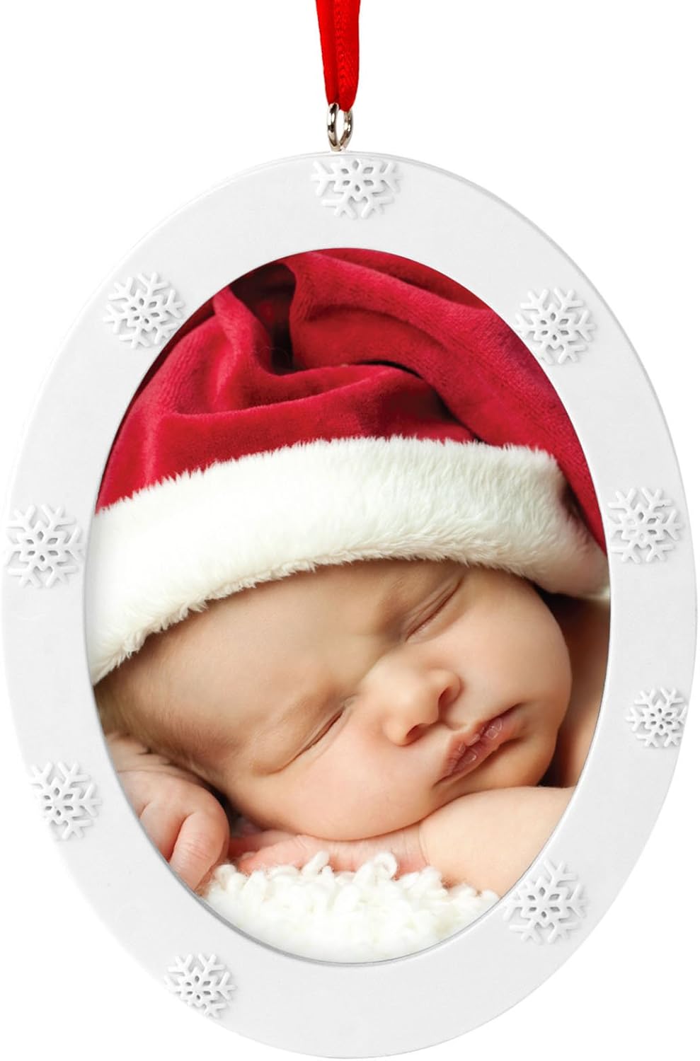 Christmas Baby Handprint Ornament Kit - DIY Keepsake Bauble with Paint for Newborns