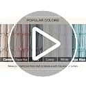 Homechoice Decor Victorian White Ruffle Shower Curtain 72x84 Inches with 12 Buttonholes