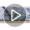 Ocean Blue 5x7 Washable Area Rug - Abstract Nautical Living Room Carpet - Rugflix