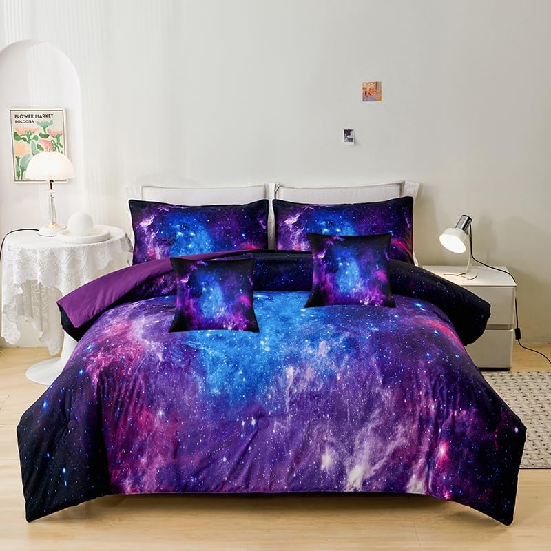 Football Comforter Sets,6 PCS Football Bedding Set,Kids Comforter Sets for Boys,Twin Black and Gold Bed Sets for Boys,Bed in A Bag with Sheets