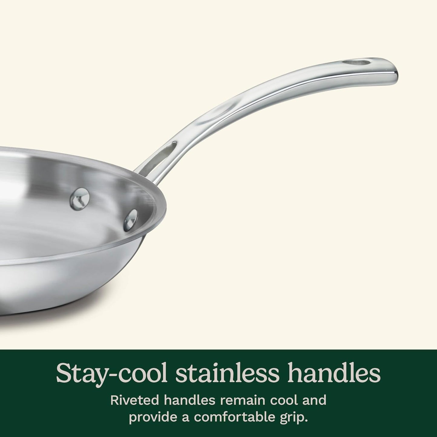 Cuisinart French Classic Tri-Ply Stainless 8-Inch Fry Pan