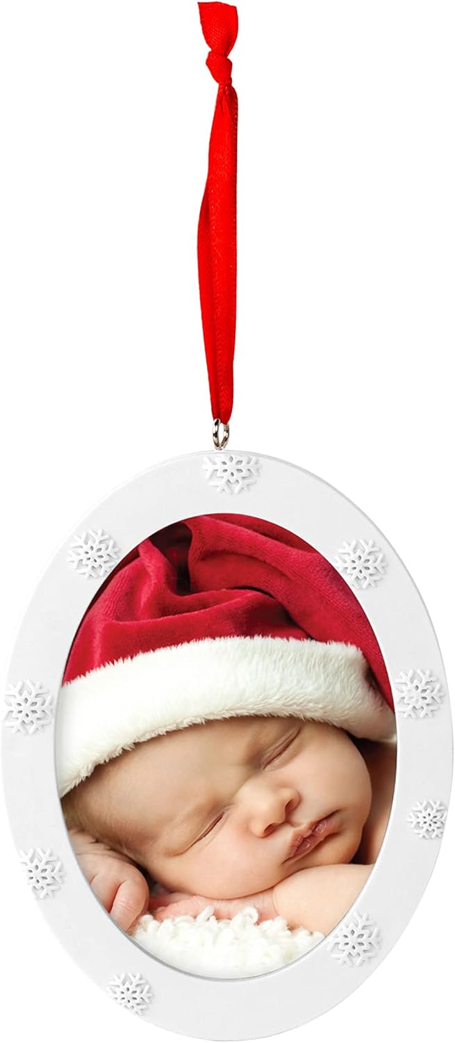 Christmas Baby Handprint Ornament Kit - DIY Keepsake Bauble with Paint for Newborns