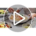 MALACASA Ivory White 10-Inch Pasta Bowls Set of 4, 56 OZ, Microwave & Dishwasher Safe