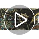 Maples Rugs Reggie 2'6 x 3'10 Bohemian Floral Kitchen Rug, Dark Grey