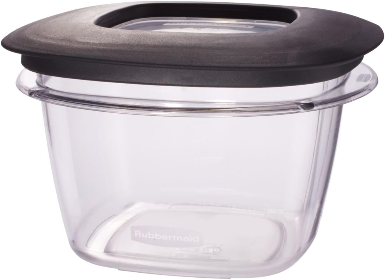 Rubbermaid Premier Food Storage Containers - 2 Pack, 2 Cup Capacity, Clear & Stain Resistant