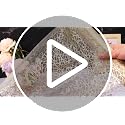 Gold Table Runner Roll, 11 Inch x 33 FT, Metallic Glitter Mesh for