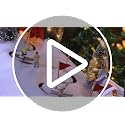 Mr. Christmas 18 Inch Nostalgic Ceramic Christmas Tree with White Lights and Star
