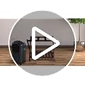 Casual Home Luggage Rack, Walnut, Solid Wood