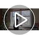 Vteyeya Bamboo Roller Shade 60"W x 72"H Outdoor Blinds for Porch & Window Privacy