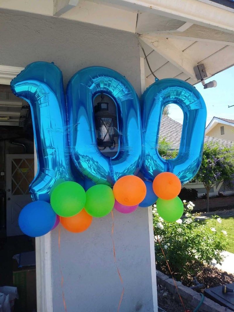 Metallic Blue Number 1 Balloon 40 Inch, 1st Birthday Balloon for Baby Boy Girl Toddler First Birthday Decorations, Shiny Metallic Blue Party Supplies
