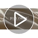 JELLYMONI Queen Duvet Cover Set 100% Washed Cotton Blue Pinstripe Linen Look