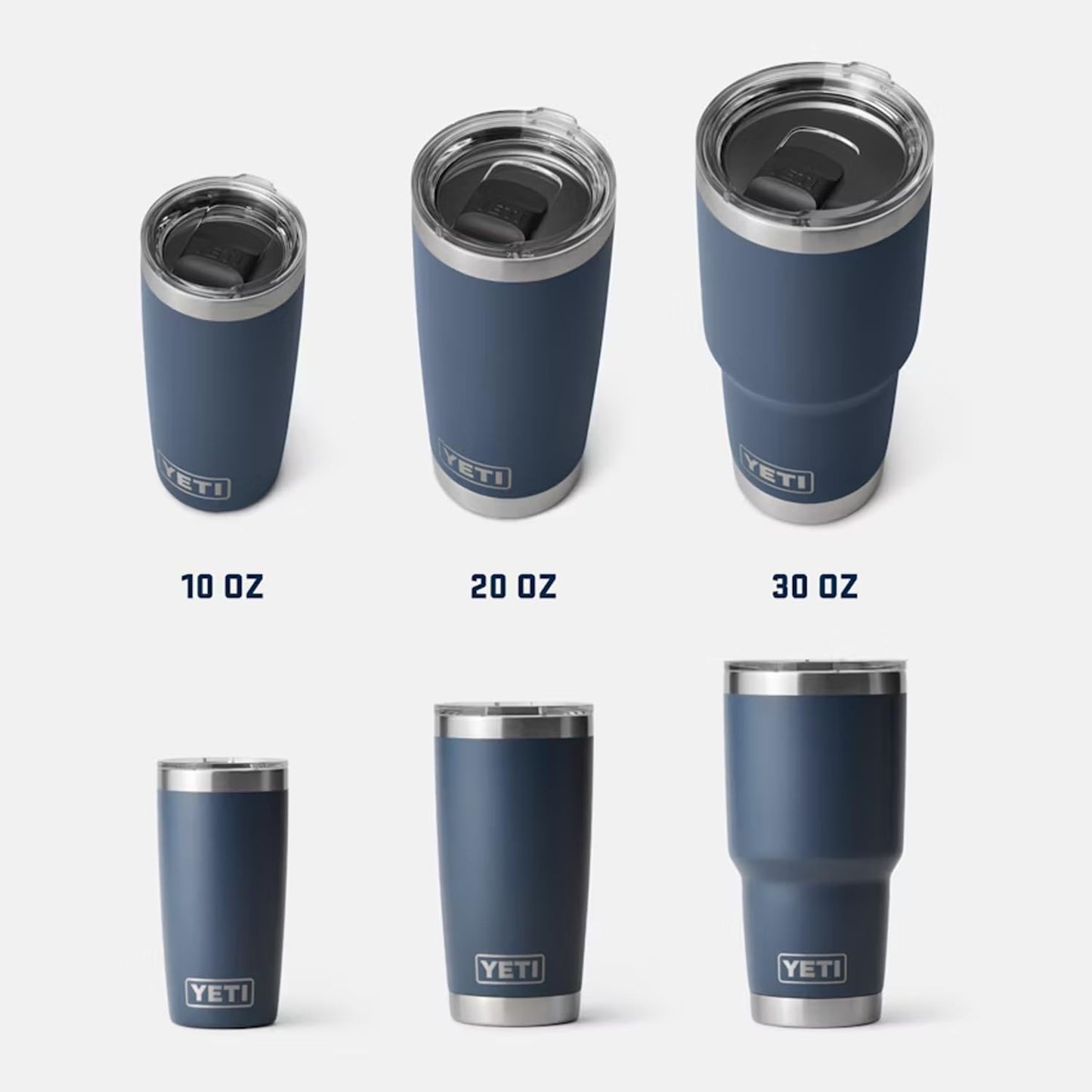 YETI Rambler 20 oz Tumbler, Stainless Steel, Vacuum Insulated with MagSlider Lid, Key Lime