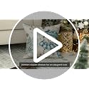 AVOIN Colorlife Blue 18x18 Winter Snowman Snowflake Throw Pillow Cover - Holiday Sofa Cushion Case
