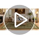 Green Diamond Bordered Bedroom Rug 5x7 - Non-Slip Washable Farmhouse Carpet for Living Room & Dining