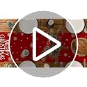 Siilues Christmas Tree Table Runner 13'' x 72'' Snowflakes & Trees Holiday Decor