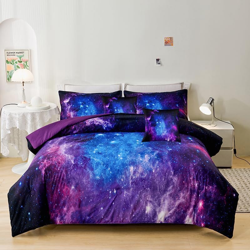 Football Comforter Sets,6 PCS Football Bedding Set,Kids Comforter Sets for Boys,Twin Black and Gold Bed Sets for Boys,Bed in A Bag with Sheets