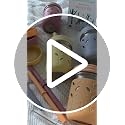 Kids Stainless Steel Mason Jars 10oz with Sleeves & Lids - Sage Blue