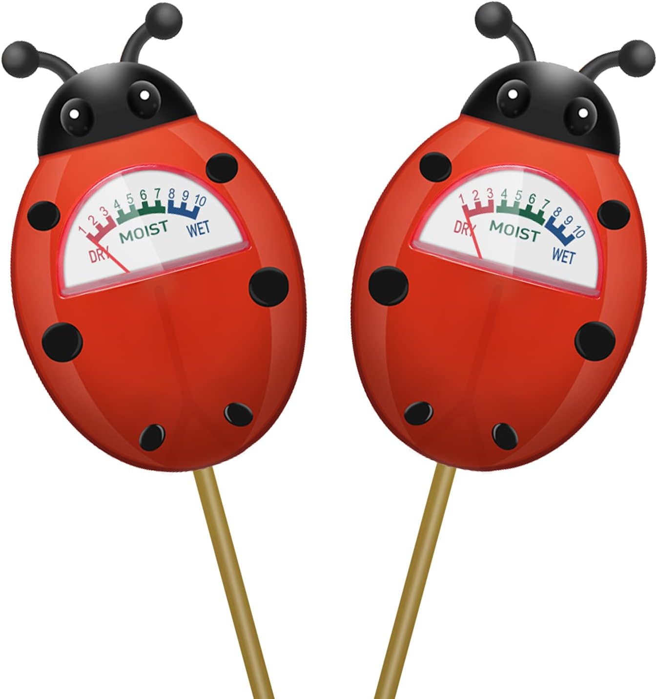 UNIWA Soil Moisture Meter - Accurate Hygrometer Sensor for Indoor & Outdoor Plants | 2-Pack