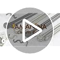 KAMANINA Double Curtain Rods for Windows 72 to 144 Inch, Adjustable,